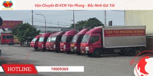 Dịch Vụ Vận Chuyển Đi KCN Yên Phong Tại Phượng Hoàng