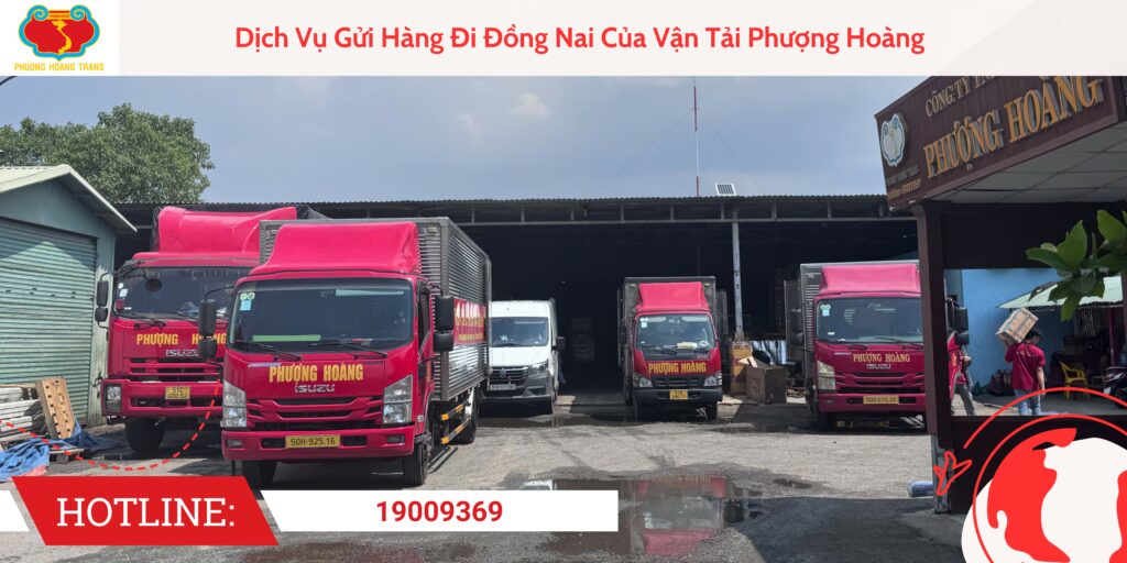 Dịch Vụ Gửi Hàng Đi Đồng Nai Của Vận Tải Phượng Hoàng