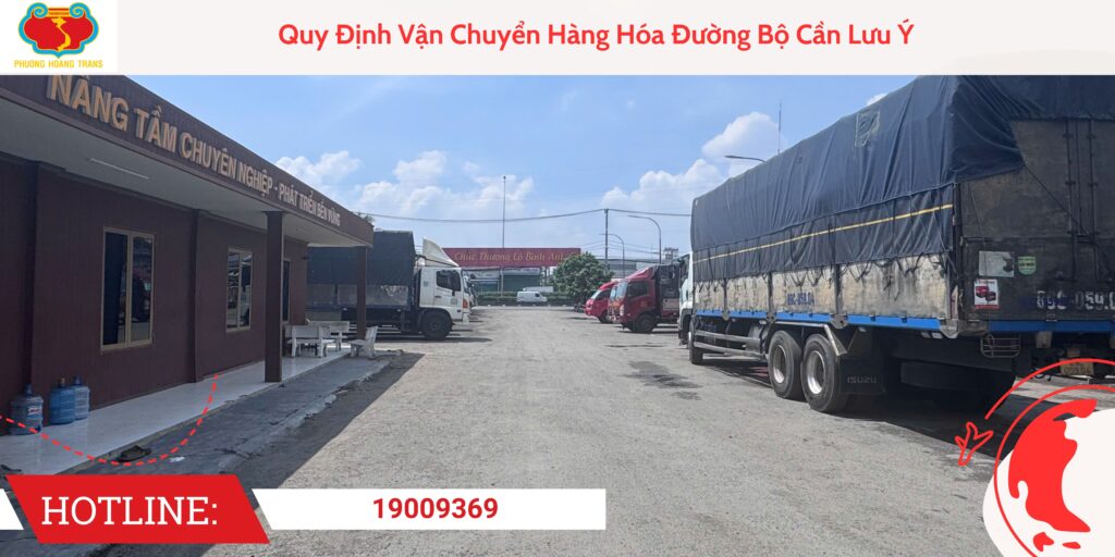 Quy Định Vận Chuyển Hàng Hóa Đường Bộ